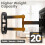 Devinal RCA Y Cable, RCA/Phono Y Splitter, Y Adapt 7