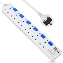 SE UKASE Extension Lead withUSB-C PD port,Fast Cha