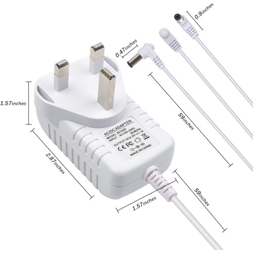 4.5v Power Adapter with 3 Output Jacks Compatible 2