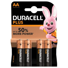 Duracell Plus Power Type AA Alkaline Batteries, Pa