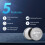 EEMB 6-Pack CR1225 Battery 3V Lithium Button Coin 4