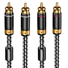Primeda audiophile RCA cable, 3M/9.8FT 2 rca male