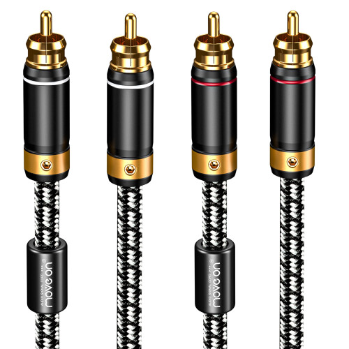 Primeda audiophile RCA cable, 3M/9.8FT 2 rca male