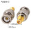 DollaTek four-piece set Coaxial RF connector BNC t 3
