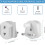 Electric toothbrush adapter plug UK | 2 Pin To 3 P 4