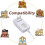 4.5v Power Adapter with 3 Output Jacks Compatible 6