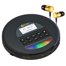 KLIM Nomad - Portable CD Player with Long-Lasting