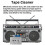 Clean Cassette Tape Head,Care Maintenance Kit,Cass 4