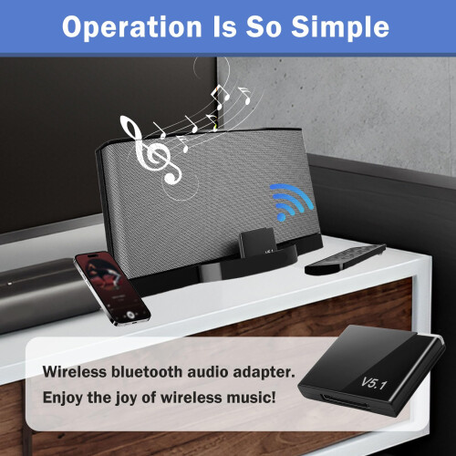 30 Pin Bluetooth Adapter for Bose Sounddock 5.1 Bl 1