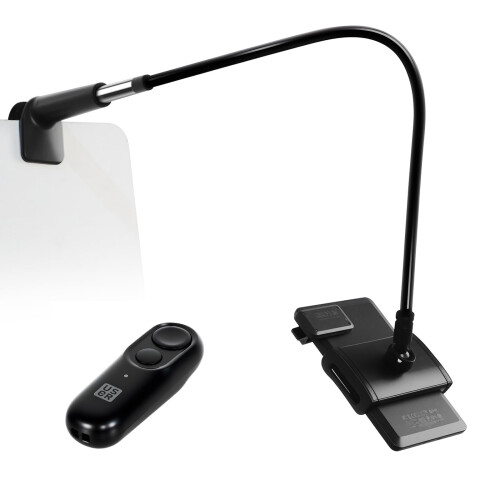 USOR Gooseneck Tablet Holder with Remote Page Turn 1