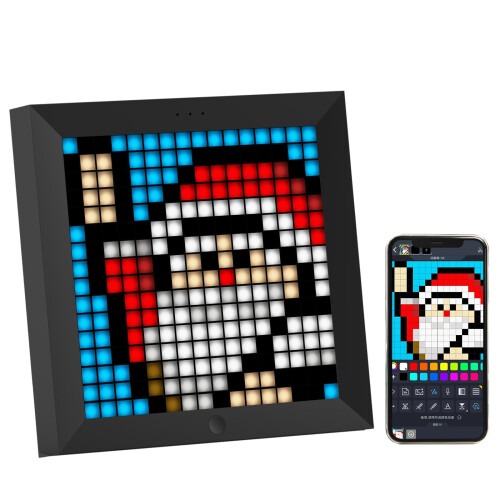 Divoom Pixoo Pixel Art Digital Photo Frame with 8.