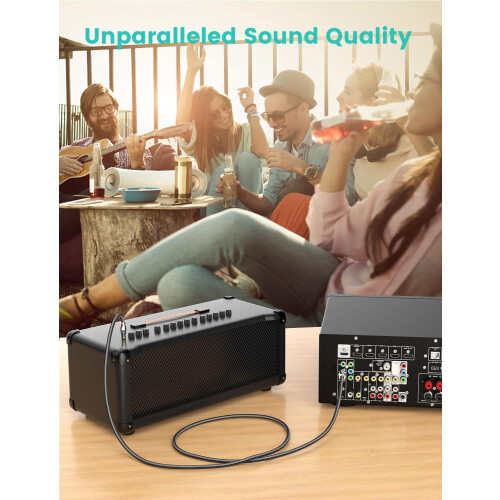 EMK Subwoofer Cable 1M, Digital Coaxial Audio Cabl 1
