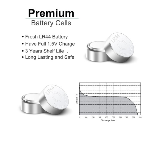 LR44 Button Cell Batteries LR 44 Battery AG13 Butt 2