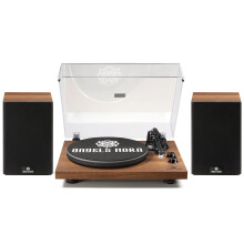 Turntable with Speakers, Hi-Fi System Bluetooth Vi