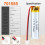3.7V 500mAh Battery 701555 Lithium Polymer Ion Rec 2