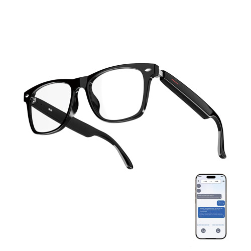 BLESSOURCE AI Smart Glasses, Bluetooth Glasses for