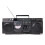 Roxel Roxel Camden Retro Cassette CD Player Boombox with 2