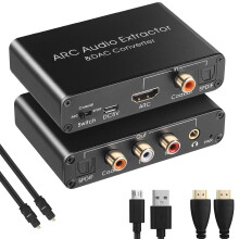 192KHz DAC Converter, Digital to Analogue L/R RCA