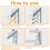 Morobor Universal Projector Screen L-Bracket Wall 6
