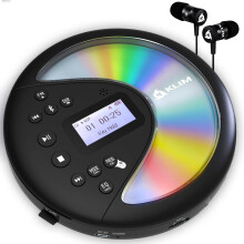 KLIM Discover - Portable CD Player with Long-lasti