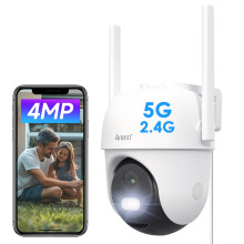 ARENTI 2.5K/4MP Pan/Tilt Smart Security Outdoor Ca