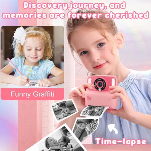 Amzelas Kids Instant Print Camera, Christmas Birth 1