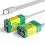 2 Pack 9 V Rechargeable Battery, 13500mWh 9 V High 1