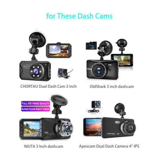 Glucrean Car Dash Cam Mount Bracket Compatible wit 1