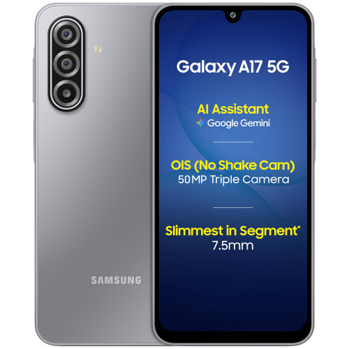 Samsung Samsung Galaxy A17 5G Smartphone (Grey, 6GB+128GB)