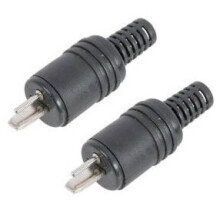 electrosmart Pack of 2-2 Pin Din Male Hi Fi Speake
