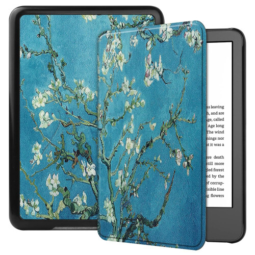 Fiorky PU Leather Case Leather Cover with Auto Sle