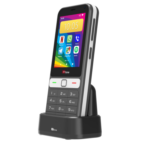 TTfone TT280 – Simple 4G Dual SIM Bar Phone with A