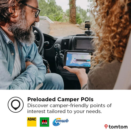 TomTom Campervan and Caravan Sat Nav GO Camper Max 2