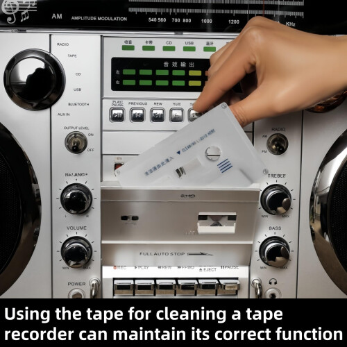 Clean Cassette Tape Head,Care Maintenance Kit,Cass 2