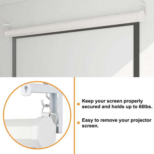 Morobor Universal Projector Screen L-Bracket Wall 2