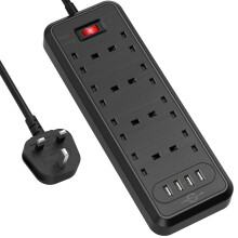 Surge Protected Extension Lead with USB Slots, KEP
