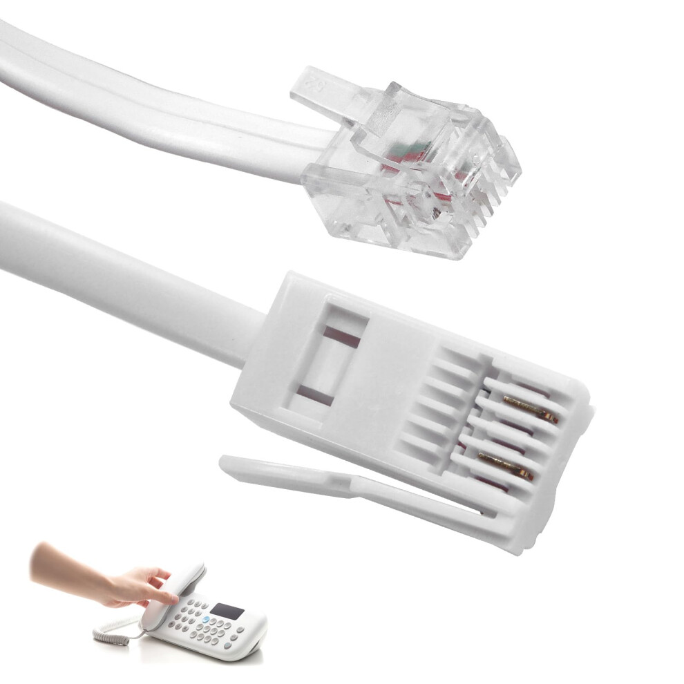 Brileze Bt Telephone To Rj11 Cable 3 Metres For La 87038521
