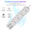 SE UKASE Extension Lead with USB Slots(5V/5A), 4 W 4