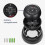 kwmobile Dummy Camera with Light - Fake CCTV Secur 3