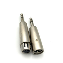 Qczhiwen 6.35mm 1/4 Inch TRS to XLR Adapter, 6.35m