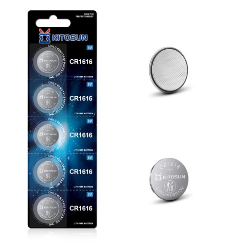 KITOSUN CR1616 3V Lithium Coin Battery – 3 Volt CR