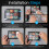 MoKo 2 Pack Screen Protector for 7" Kindle Paperwh 2