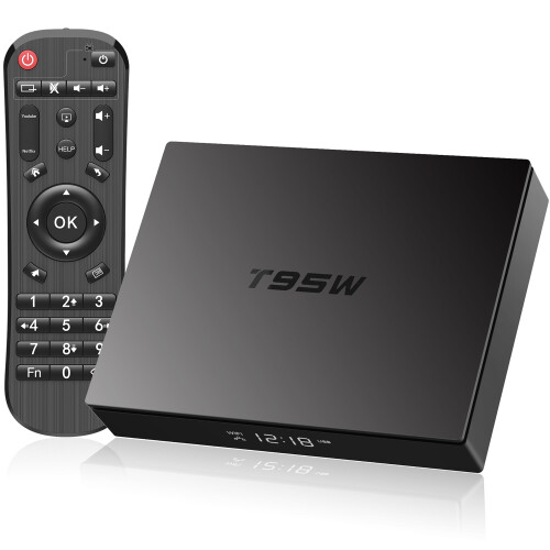 Android TV Box 11.0, 4GB RAM 32GB ROM, S905W2 Quad