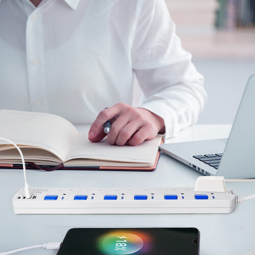 SE UKASE Extension Lead withUSB-C PD port,Fast Cha 1