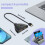 Herfair HDMI Switch,HDMI Splitter 2 in 1 Out,Manua 4