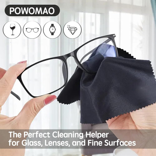 POWOMAO Microfiber Glasses Cleaning Cloths - For C 1