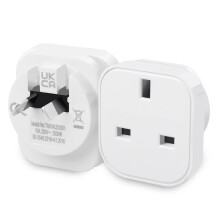 2-Pack UK to Australia Plug Adapter,SHUOMAO UK to