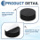 sourcing map 16 Pcs Single Sided Speaker Isolation 3