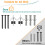 ELIVED Universal Soundbar Brackets Mount Sound Bar 5
