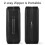 TIMCORR CD Case DVD Holder Storage: 144 Capacity D 5